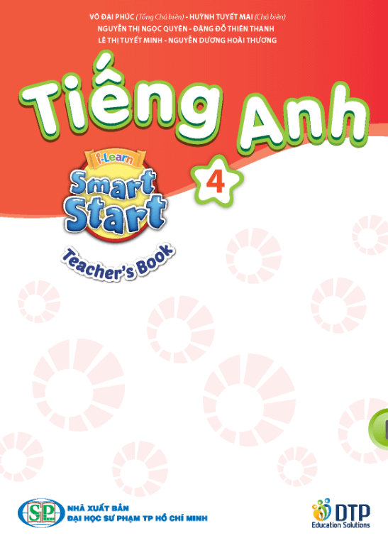 Sách giáo viên Tiếng Anh lớp 4 iLearn Smart Start PDF