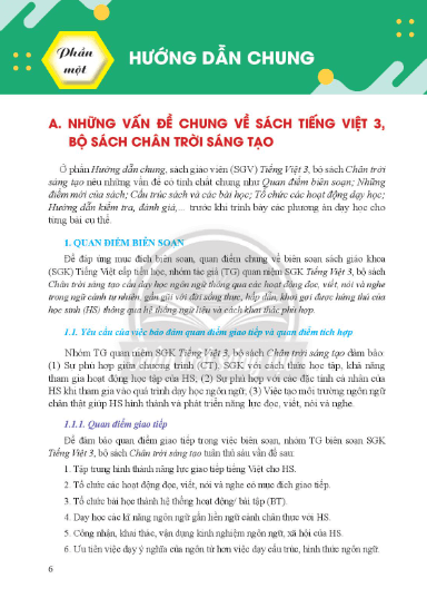 Sách giáo viên Tiếng Việt lớp 3 Chân trời sáng tạo PDF