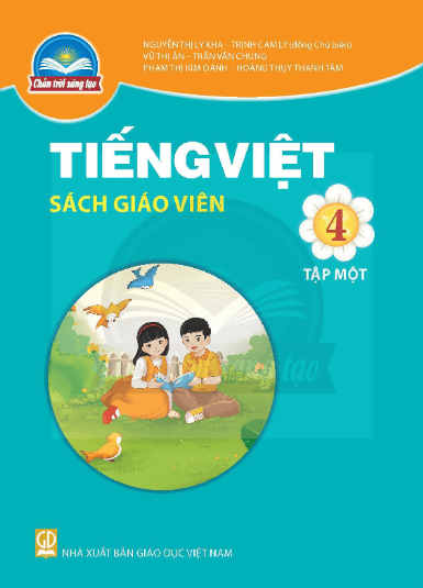 Sách giáo viên Tiếng Việt lớp 4 Chân trời sáng tạo PDF