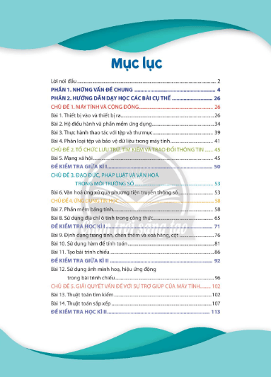 Sách giáo viên Tin học 7 Chân trời sáng tạo PDF