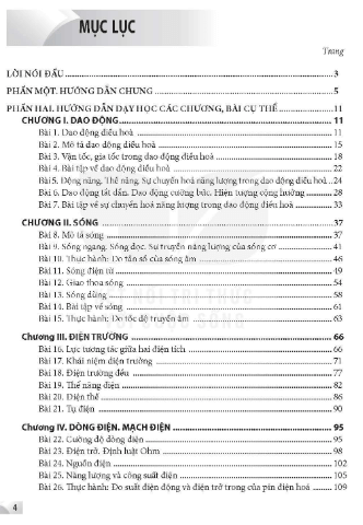 Sách giáo viên Vật lí 11 Kết nối tri thức PDF