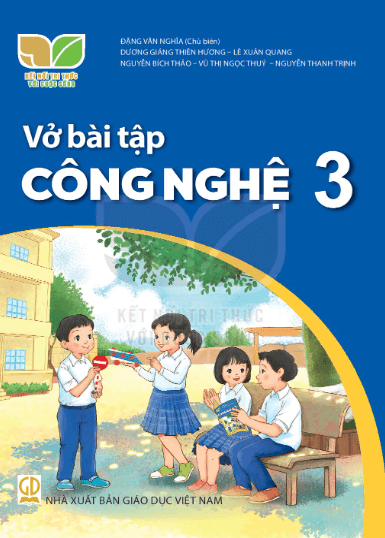 Vở bài tập Công nghệ lớp 3 Kết nối tri thức PDF