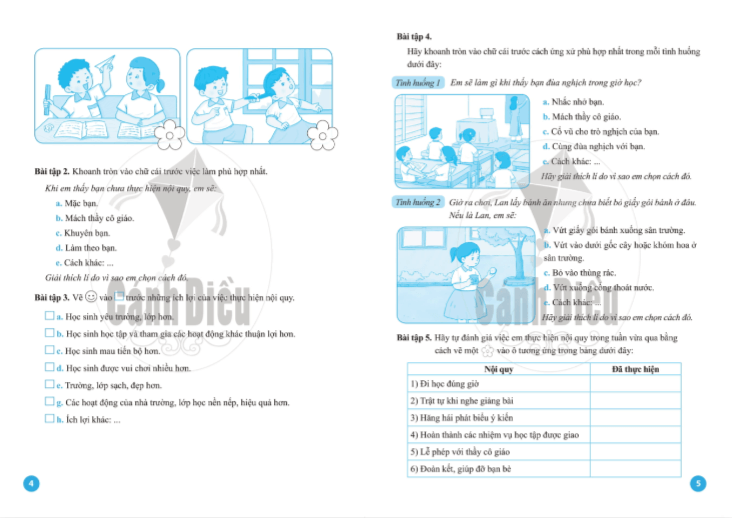 Vở bài tập Đạo đức lớp 2 Cánh diều PDF