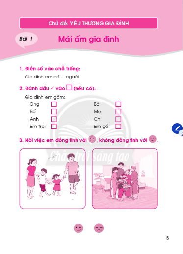 Vở bài tập Đạo đức lớp 2 Chân trời sáng tạo PDF