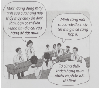 Em hãy đọc các trường hợp, quan sát hình ảnh dưới đây và cho biết các hành vi tiêu dùng thông minh