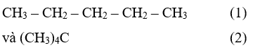 Hãy chỉ ra sự khác nhau về cấu tạo của hai hydrocarbon có cùng công thức phân tử