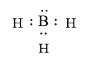 Công thức cấu tạo nào sau đây không đủ electron theo quy tắc octet?