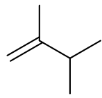Khi dehydrogen hợp chất 2,3-dimethylbutane có thể thu được
