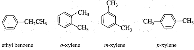 Viết công thức cấu tạo và gọi tên các đồng đẳng của benzene có công thức