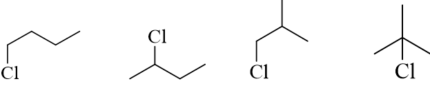 Số đồng phân cấu tạo có cùng công thức phân tử C4H9Cl là