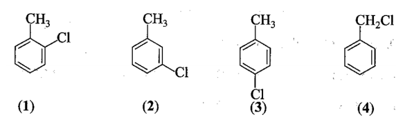Hợp chất A là dẫn xuất monochloro của alkylbenzene (B)