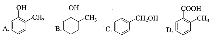 Trong các chất sau, chất nào thuộc loại phenol?