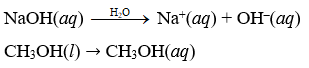 Sodium hydroxide (NaOH) là một chất điện li mạnh