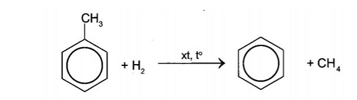 Toluene có giá trị thương mại thấp hơn nhiều so với benzene