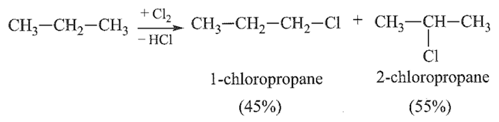 Cho các chất sau X 1-chloropropane và Y 2-chloropropane Sản phẩm của phản ứng monochlorine hoá propane là