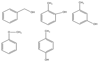 Hợp chất hữu cơ X có chứa vòng benzene có công thức phân tử là C7H8O Số đồng phân cấu tạo của X là