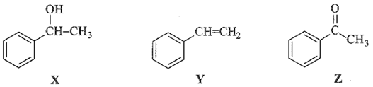 Hợp chất hữu cơ X có công thức phân tử là C8H10O chứa vòng benzene X có phản ứng với Na 