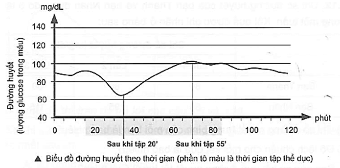 Chỉ số đường huyết của một người lúc đói được đo khi chưa ăn hay uống bất kì loại thực phẩm nào