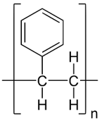 Polymer nào sau đây trong thành phần hoá học chỉ có hai nguyên tố carbon và hydrogen