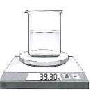 Một bình chứa 50,0 ml chất lỏng chưa biết tên (hình 14.1). Xác định tên chất lỏng chứa trong bình