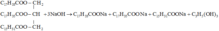 Một triester của glycerol có công thức câu tạo trang 66 SBT Khoa học tự nhiên 9