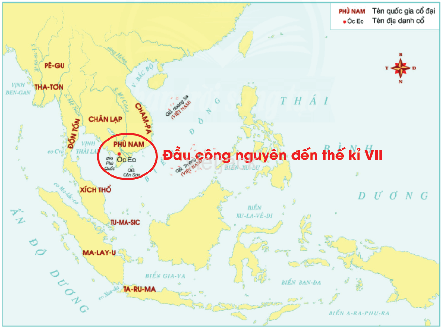 Bài 12: Các vương quốc ở Đông Nam Á trước thế kỉ X