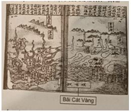 Quan sát hình 5.2 hãy Cho biết đây là bản đồ gì, bản đồ đó vẽ vùng đất nào của Việt Nam dưới thời Nguyễn