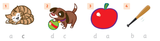 Sách bài tập Tiếng Anh lớp 1 Family and Friends Unit 5 Lesson three (trang 38)