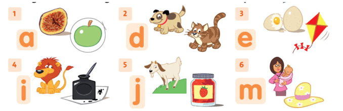 Sách bài tập Tiếng Anh lớp 1 Family and Friends Unit 6 Lesson five (trang 46)