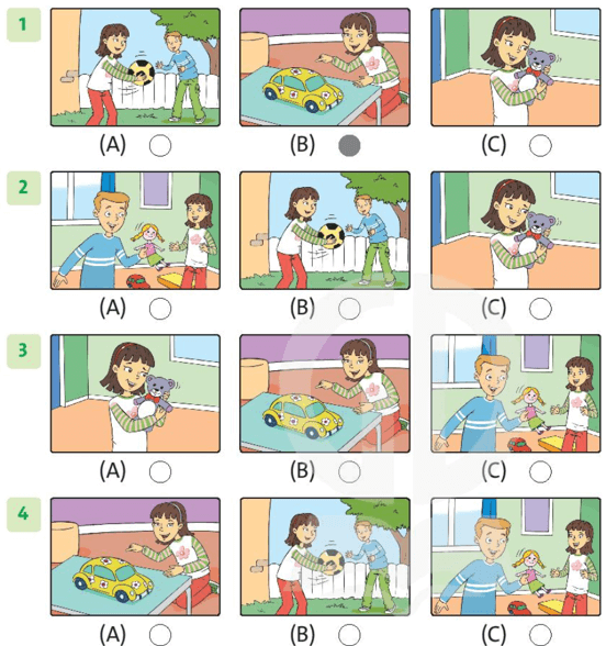 Sách bài tập Tiếng Anh lớp 3 Unit 1 trang 11 Lesson 2 - Family and Friends 3 Chân trời sáng tạo