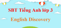 Sách bài tập Tiếng Anh lớp 3 English Discovery | Giải sách bài tập Tiếng Anh lớp 3 (hay, chi tiết)