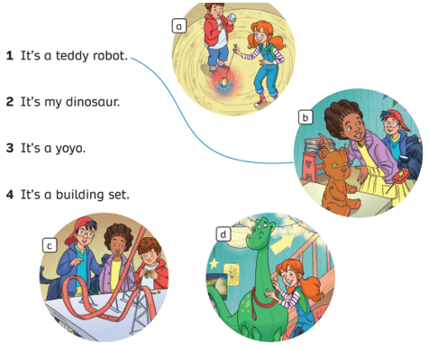 Sách bài tập Tiếng Anh lớp 3 English Discovery Unit 2 Lesson 7: Story (trang 24)