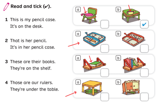 Sách bài tập Tiếng Anh lớp 3 English Discovery Unit 3 Lesson 6 (trang 34)