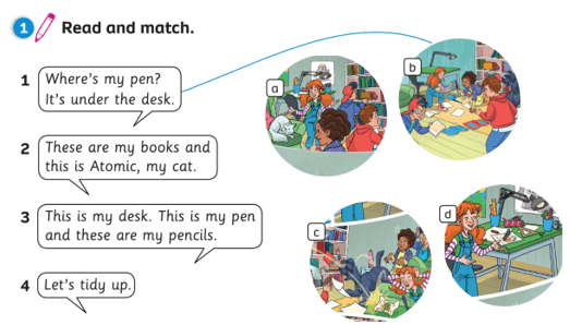 Sách bài tập Tiếng Anh lớp 3 English Discovery Unit 3 Lesson 7: Story (trang 35)