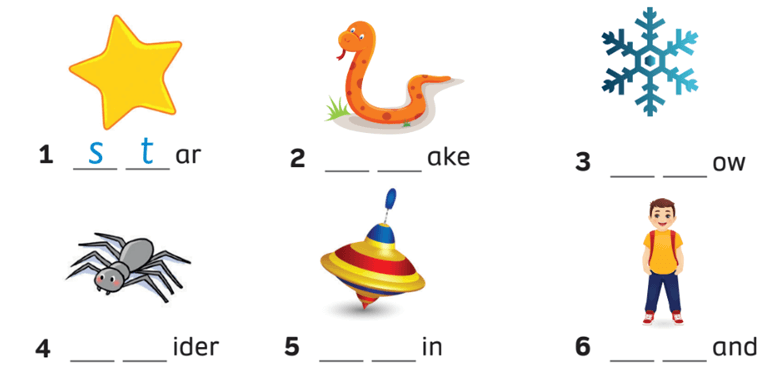 Sách bài tập Tiếng Anh lớp 3 English Discovery Unit 6 Lesson 4: Phonics (trang 63)