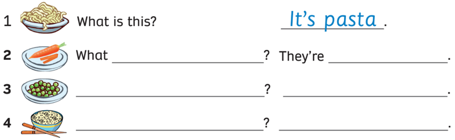 Sách bài tập Tiếng Anh lớp 3 English Discovery Unit 7 Lesson 3: Vocabulary and Grammar 2 (trang 72)