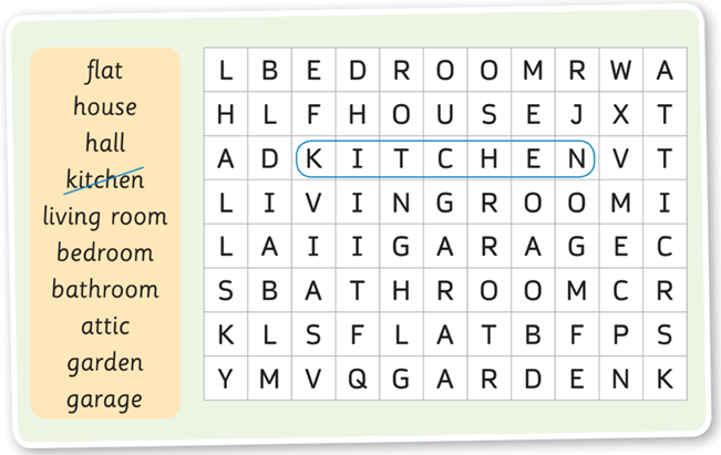 Sách bài tập Tiếng Anh lớp 3 English Discovery Unit 9 Lesson 3: Vocabulary and Grammar 2 (trang 93)