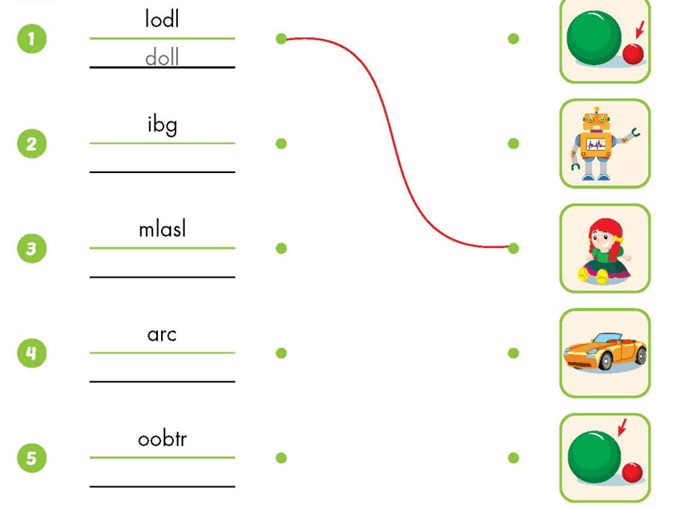 Sách bài tập Tiếng Anh lớp 3 Unit 7 Lesson 1 trang 68, 69