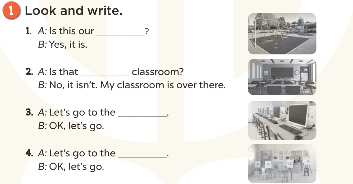 Sách bài tập Tiếng Anh lớp 3 Unit 6 trang 31 Writing | Global Success 3 Kết nối tri thức