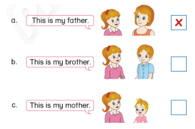 Sách bài tập Tiếng Anh lớp 3 Phonics Smart Unit 1: This is my mother