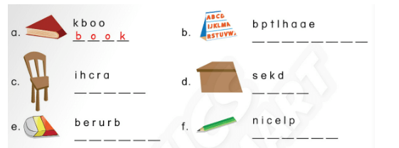 Sách bài tập Tiếng Anh lớp 3 Phonics Smart Unit 10: These are rubbers