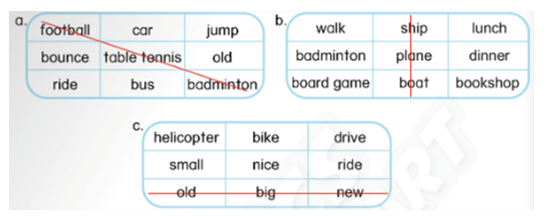 Sách bài tập Tiếng Anh lớp 3 Phonics Smart Unit 13: I go to school by bus