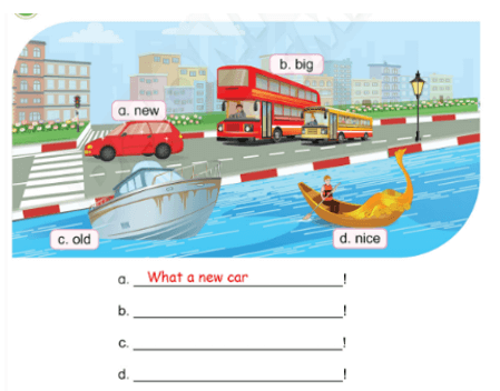 Sách bài tập Tiếng Anh lớp 3 Phonics Smart Unit 13: I go to school by bus