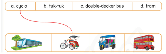 Sách bài tập Tiếng Anh lớp 3 Phonics Smart Unit 13: I go to school by bus