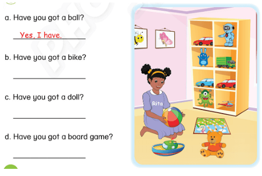 Sách bài tập Tiếng Anh lớp 3 Phonics Smart Unit 2: I have got a doll