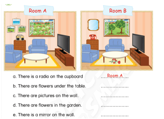 Sách bài tập Tiếng Anh lớp 3 Phonics Smart Unit 5: There are five rooms in my house