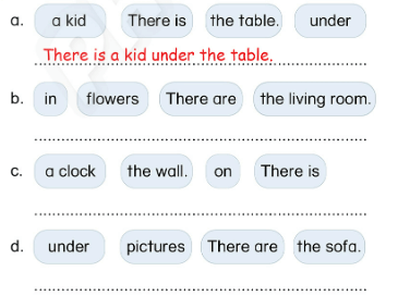 Sách bài tập Tiếng Anh lớp 3 Phonics Smart Unit 5: There are five rooms in my house