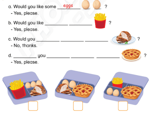 Sách bài tập Tiếng Anh lớp 3 Phonics Smart Unit 7: I have fish for dinner