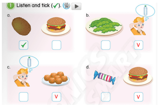 Sách bài tập Tiếng Anh lớp 3 Phonics Smart Unit 7: I have fish for dinner