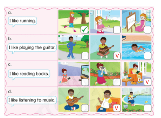 Sách bài tập Tiếng Anh lớp 3 Phonics Smart Unit 8: I like swimming